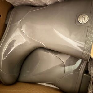 UGG Glossy Gray Boots
